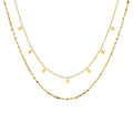Aurevina French Style Double Layer Necklace